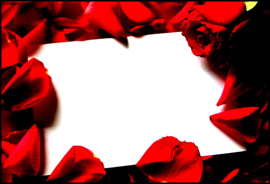 Anniversary gift consist of love letter with rose petals and flowers Anniversary gift consist of love letter with rose petals and flowers